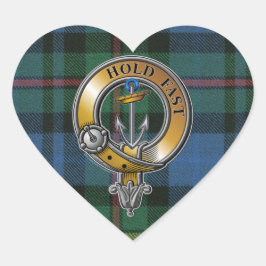 Smith Tartan & Badge Hart Sticker