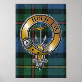 Smith Tartan & Badge Poster (Voorkant)