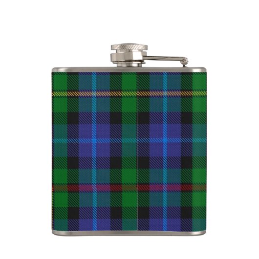 Smith Tartan Flask Heupfles (Achterkant)