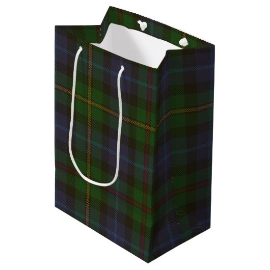 Smith Tartan Medium Cadeauzakje (Voorkant Gekanteld)