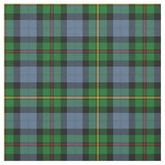 Smith Tartan Print Stof (Close Up)
