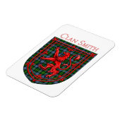 Smith Tartan Scottish Pset Lion Rampant Magneet (Linkerzijde)
