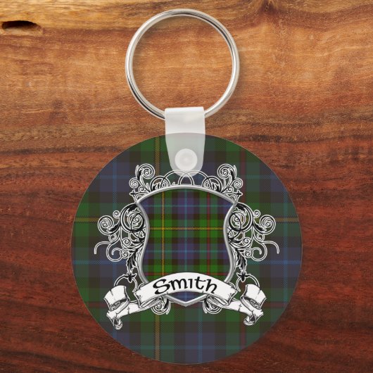 Smith Tartan Shield Sleutelhanger (Voorkant)