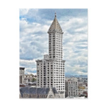 Smith Tower Briefkaart
