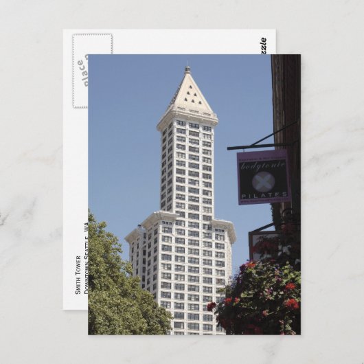 Smith Tower Briefkaart (Voorkant / Achterkant)