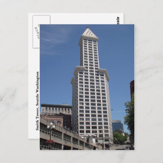 Smith Tower Briefkaart (Voorkant / Achterkant)