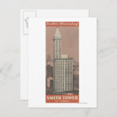 Smith Tower, Seattle's Observatory Briefkaart (Voorkant / Achterkant)