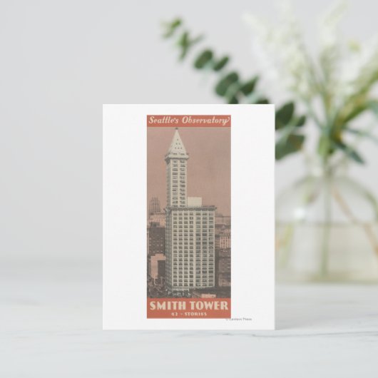 Smith Tower, Seattle's Observatory Briefkaart (Staand voorkant)