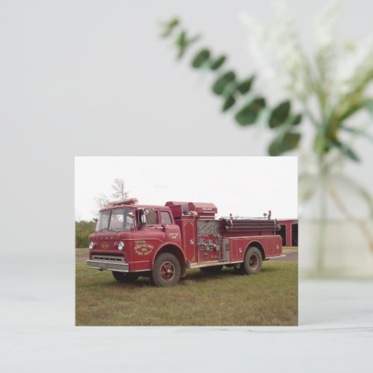 Smithland Volunteer Fire Department Briefkaart #1 (Staand voorkant)