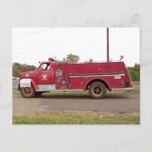 Smithland Volunteer Fire Department Briefkaart #4 (Voorkant)