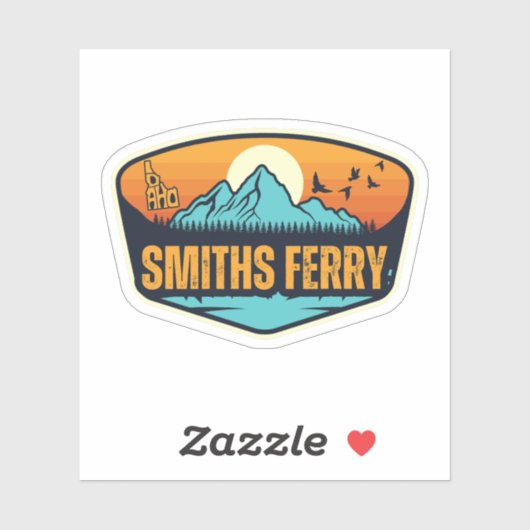 Smiths Ferry, Idaho Sticker (Vel)