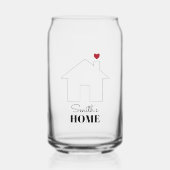 Smith's Home with Heart Blikvorm Glas (Voorkant)