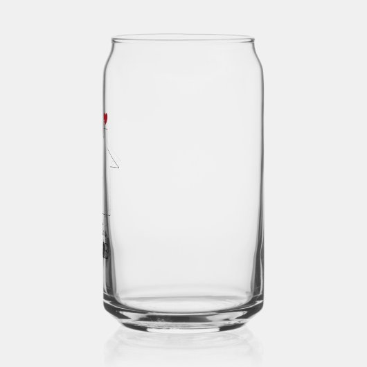 Smith's Home with Heart Blikvorm Glas (Links)