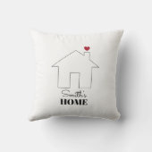 Smith's Home with Heart Kussen (Achterkant)