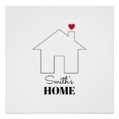 Smith's Home with Heart (letterlijk: Thuis met Har Perfect Poster (Voorkant)