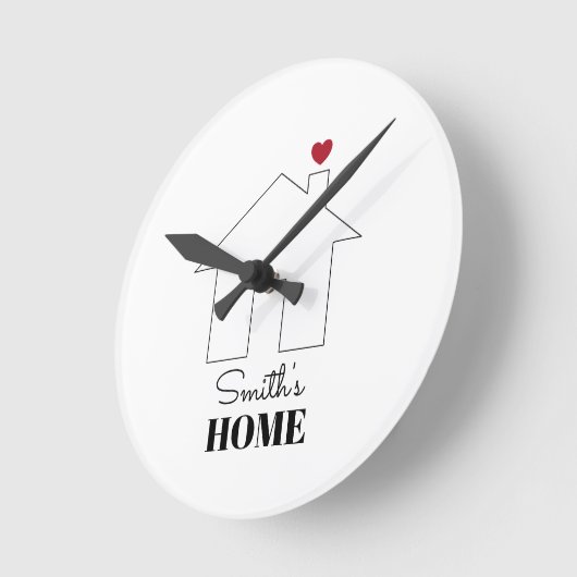 Smith's Home with Heart Ronde Klok (Hoek)