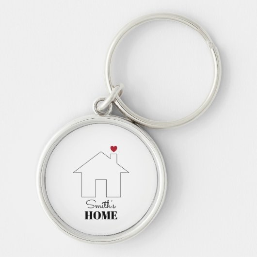 Smith's Home with Heart Sleutelhanger (Voorkant)