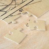 Smith's nieuwe kaart van Londen 1860 Legpuzzel (Zijkant)