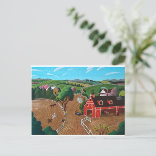Smith's Riding Stables Briefkaart (Staand voorkant)