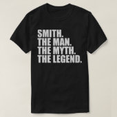 SmithSmith Naam Smith Voornaam T-shirt (Design voorkant)