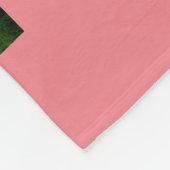 Smithsonian Castle Garden Cherry Blossom Fleece Deken (Hoek)