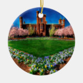 Smithsonian Castle Garden Cherry Blossom Keramisch Ornament (Voorkant)