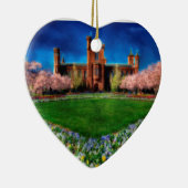 Smithsonian Castle Garden Cherry Blossom Keramisch Ornament (Rechts)