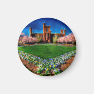 Smithsonian Castle Garden Cherry Blossom Magneet