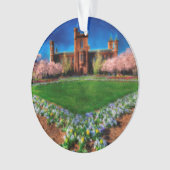 Smithsonian Castle Garden Cherry Blossom Ornament (voorkant)