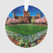 Smithsonian Castle Garden Cherry Blossom Ornament (voorkant)