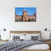 Smithsonian Castle in Washington, D.C. Canvas Afdruk (Insitu (Slaapkamer))