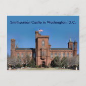 Smithsonian Castle in Washington, DC. Briefkaart (Voorkant)