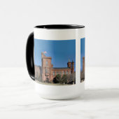 Smithsonian Castle in Washington, DC. Mok (Voorkant links)