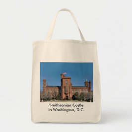Smithsonian Castle in Washington, DC. Tote Bag