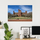 Smithsonian Castle Poster (Thuiskantoor)