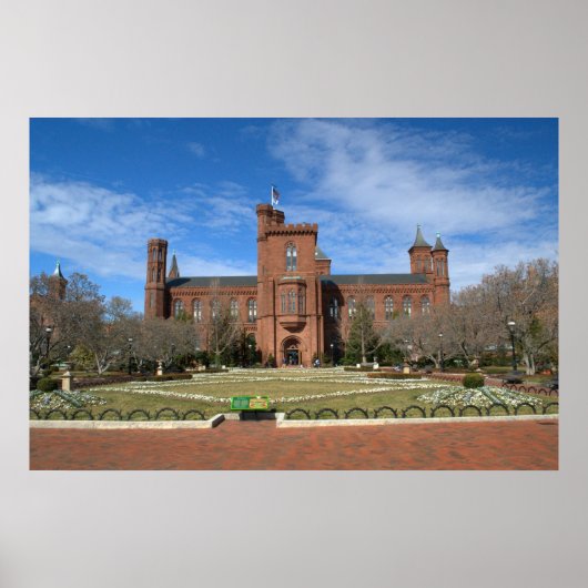 Smithsonian Castle Poster (Voorkant)