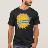 Smithsonian Institute Cute Sun Sticker T-shirt (Voorkant)