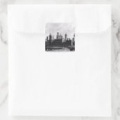 Smithsonian Institution uit het zuidwesten Vierkante Sticker (Tas)