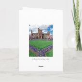 Smithsonian Kaart van het Kasteel en van de Tuin (Achterkant)