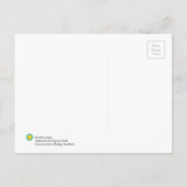 Smithsonian | Kreuzenpannen in de sneeuw Briefkaart (Achterkant)