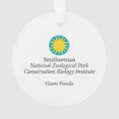 Smithsonian | Kreuzenpannen in de sneeuw Ornament (achterkant)