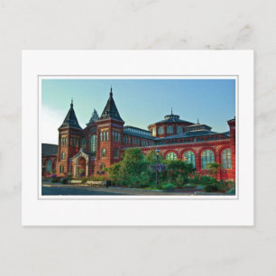 Smithsonian: Kunsten en Industrieën Bouwen Briefkaart
