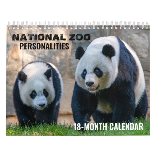 Smithsonian's National Zoo 2022 Calendar Kalender (Hoes)