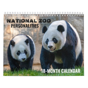 Smithsonian's National Zoo 2022 Calendar Kalender