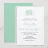 Smithville Mansion Wedding Kaart (Voorkant / Achterkant)