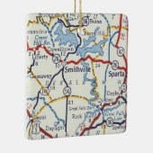 Smithville TN Keramisch Ornament (Rechts)