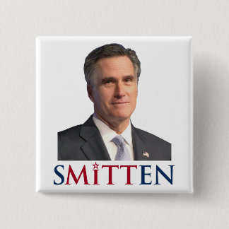 SMITTEN door MITT ROMNEY Button