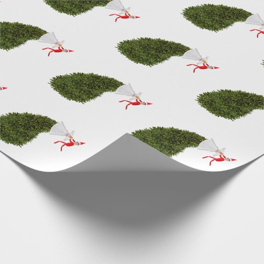 Smitten Elf Wrapping Paper Cadeaupapier (Hoek)