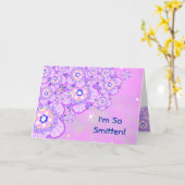 Smitten! Kaart (Gele Bloem)