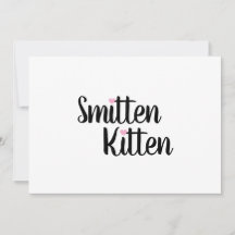 Smitten Kitten Cute Valentine Coffee Mug Gift